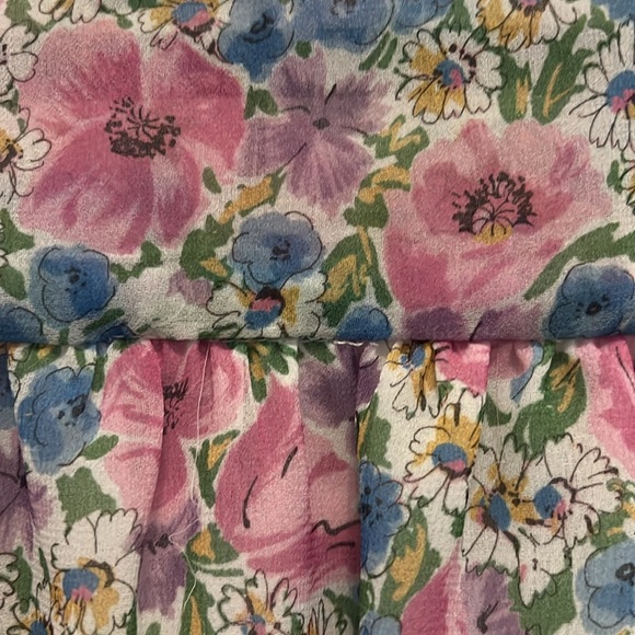 Zara pastel floral bodysuit- NWT - Picture 2 of 2
